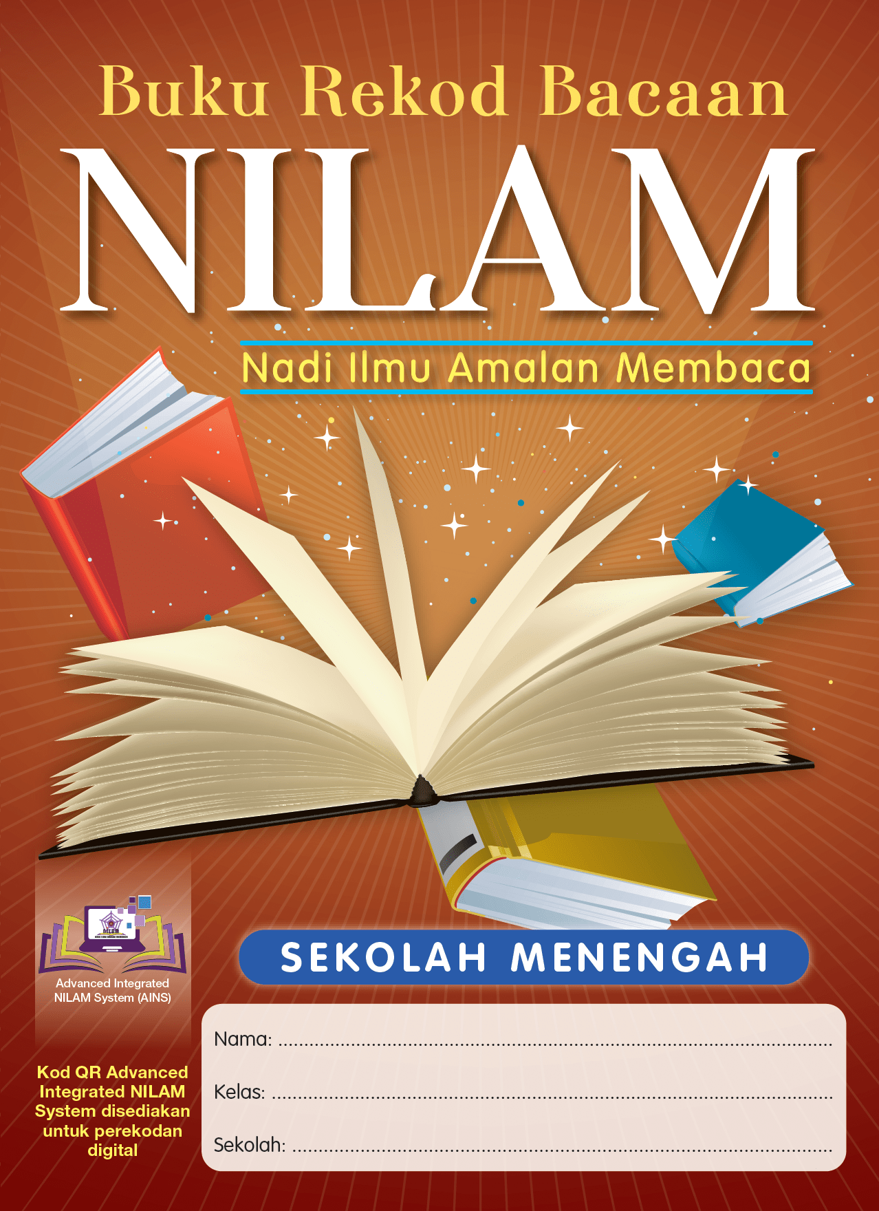 Buku Rekod Program Nilam Sekolah Menengah (Edisi 2026) Cover